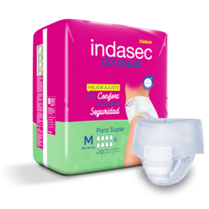 Indas - Indasec Pant (Cueca ) Super, M (10un)