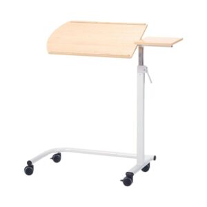 Mesa de Comer no Leito com bandeja dupla e elevação